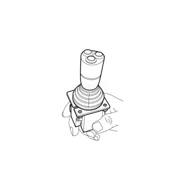 Zestaw DIA (Joystick 84208739 + uchwyty, śruby)